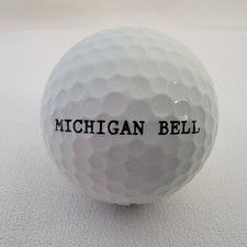 Michigan Bell Golf Ball