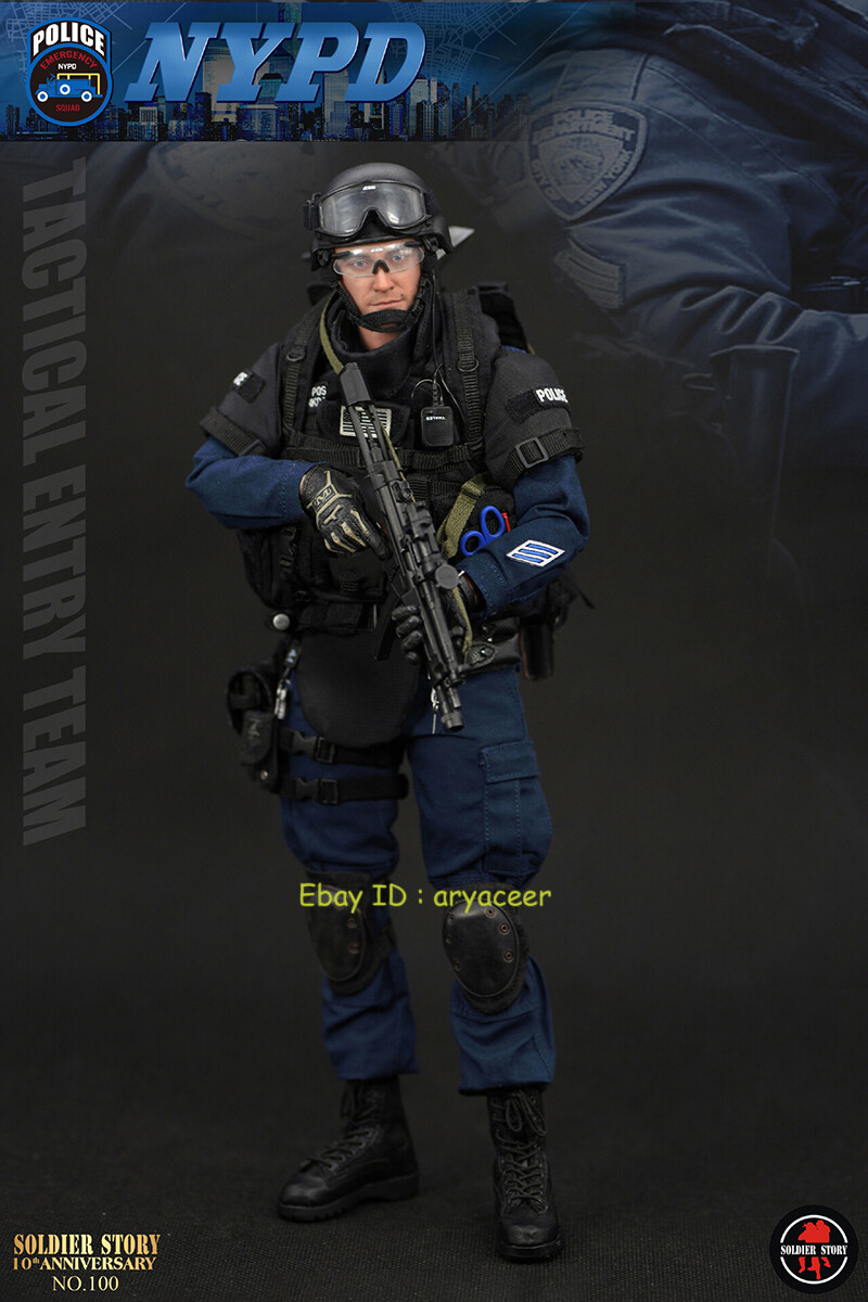 1/6 NYPD ESU K-9　SoldierStory　ニューヨーク市警察 Soldier Story SS100 NYPD ESU Tactical Entry Team Action Figure