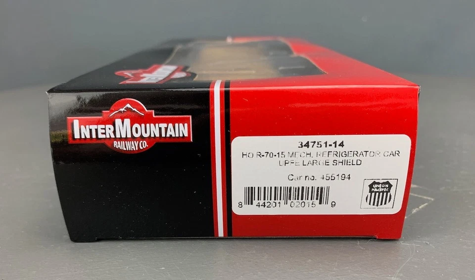HO InterMountain R-70-15 Mechanical Reefer UPFE #455194 34751-14 - Image 4 of 4