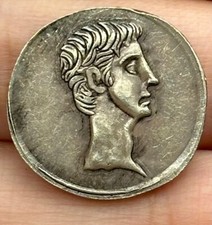 2000+ Years Old Ancient Roman Solid Silver Coin