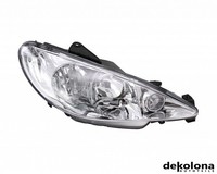 Scheinwerfer FüR Peugeot 206 CC Stufenheck SW Rechts Vorne 00-08