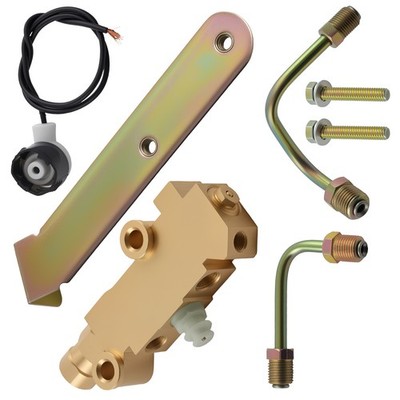 2 Port Brass Brake Proportioning Valve for Chevy Buick Classic Cars Trucks