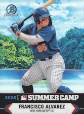 2021 Bowman Chrome #SC-16 Francisco Alvarez 2020 Summer Camp