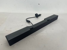 Dell AC511 USB Powered Stereo Sound bar Speaker Black WITH LCD Holder  TESTED 
