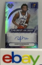 Bowman 2025-26 University Best Best of 2025 Silver Auto Darryn Peterson