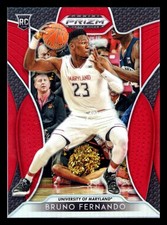 Bruno Fernando 2019 Draft Red Prizm Rookie RC Maryland Terrapins #35