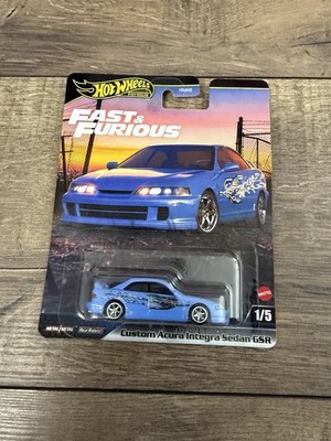 Hot Wheels Premium Fast & Furious Custom Acura Integra Sedan GSR 1/5 JDJ13 NEU