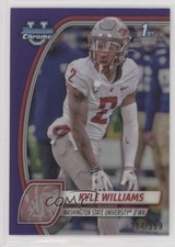 2024 Bowman U Chrome Purple Refractor 284/399 Kyle Williams #118 1k9t