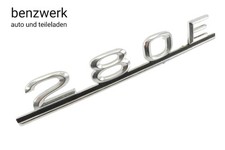 Mercedes W123 Emblem Typenschild Heckklappe 280E 1238170815 ?? Mercedes W123 Emblem Typenschild Heckklappe 280E 1238170815 ??