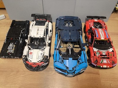Lego Technic Konvolut Bugatti/ Ferrari/Porsche