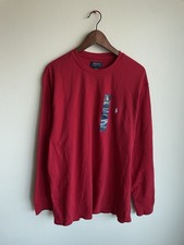 Polo Ralph Lauren Thermal Long Sleeve Shirt Sleepwear Men Size 2XL NWT Waffle