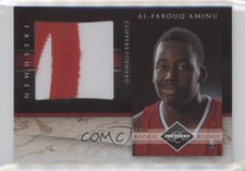 2010-11 Panini Limited Freshman Jumbo Materials Prime /25 Al-Farouq Aminu #8 e1e