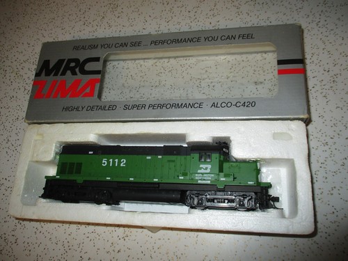 MRC Lima Alco C420 Burlington Northern #5112, escala HO | Zustand: Used