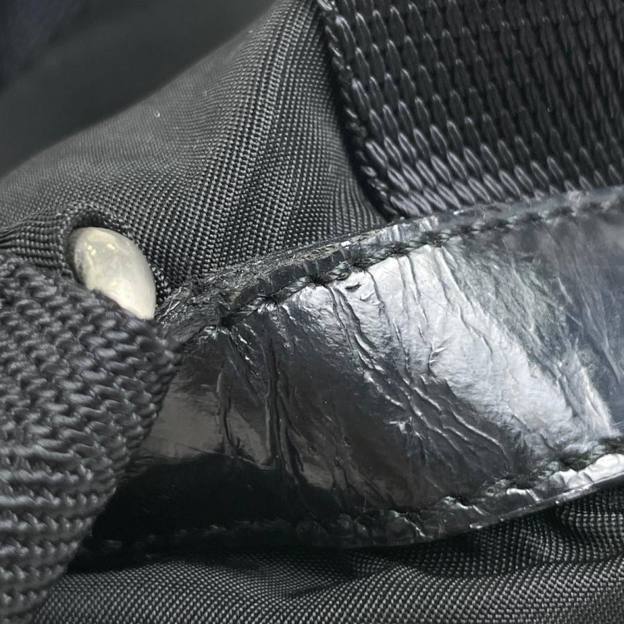 PRADA Plate Backpack B2811 Nylon Black #BS1802 thumbnail 4