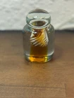 Vintage Blenko Glass Unique Shaped Paperweight With Gold Core & Imbedded Swirl B