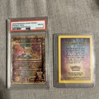 Full Holographic Near Mint Ancient Mew PSA Graded 8