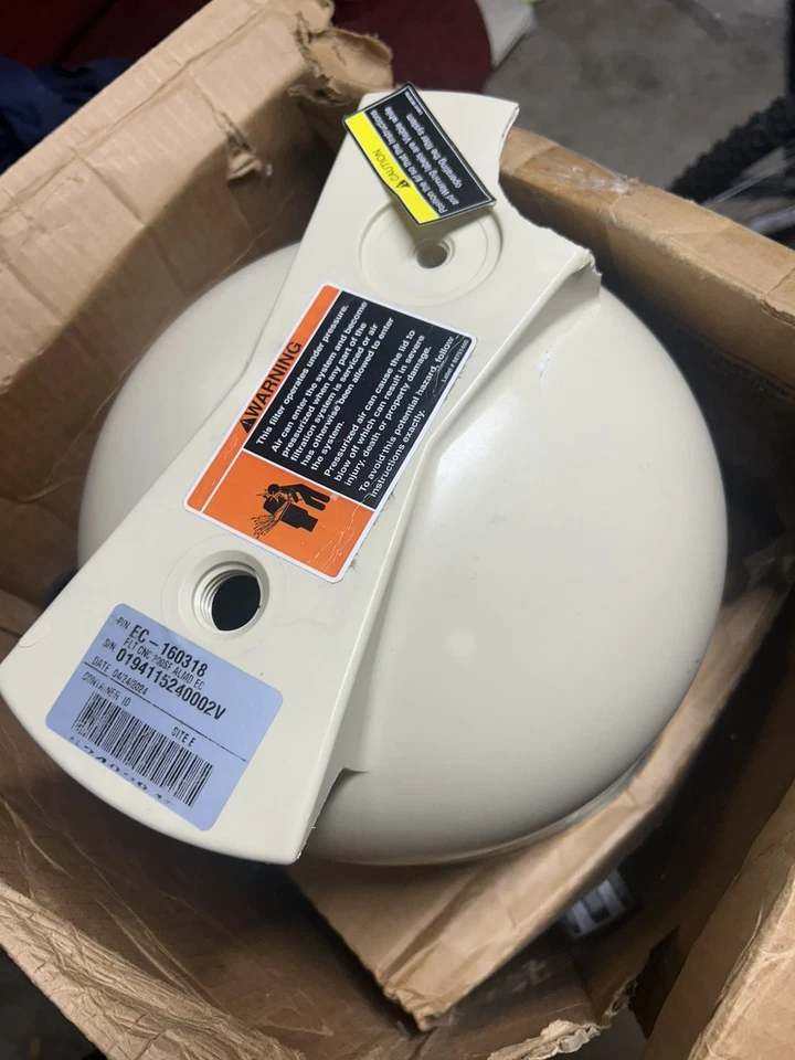 Cartucho de alto flujo Pentair tanque de filtro de piscina con anillo de bloqueo cargado por resorte Foto 4 de 4