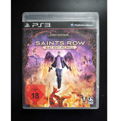 Deep Silver Saints Row: Gat Out of Hell PS3 First Edition USK 18 Devil's Worksh 