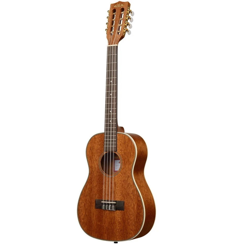 Kala KA-BG8 Gloss Mahogany Baritone 8-String Ukulele - Image 4 of 4