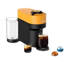 Nespresso Vertuo Pop+ Coffee and Espresso Machine De'Longhi Mango Yellow ENV92Y