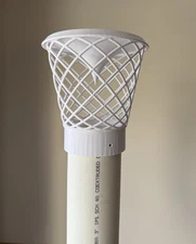 Radon mitigation vent cap for 3 inch pipe.