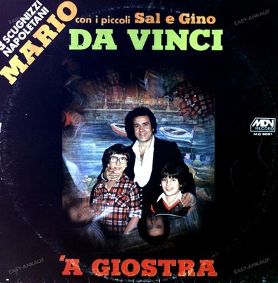 Mario Con I Piccoli Sal E Gino Da Vinci - 'A Giostra LP (VG/G) ´*