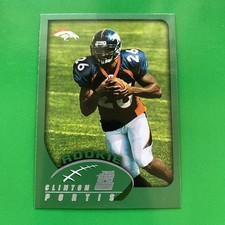 Clinton Portis 2002 Topps Rookie RC Card #326. rookie card picture