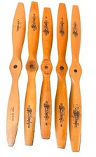 CINQUE puntelli in legno per aerei radiocomandati (Zinger, serie Pro)