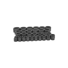 Grey Pneumatic 8129 29 Pc. 3/4" Dr. 12 Pt.  Fractional Master Set