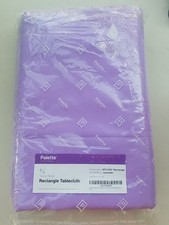 Gee Di Moda Rectangle 90x156" Table Cloth Washable Fabric Lavender