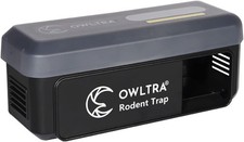 OWLTRA OW-7 in-/Outdoor Electric Rodent Trap, Instant Kill Mouse & Rat Zapper w