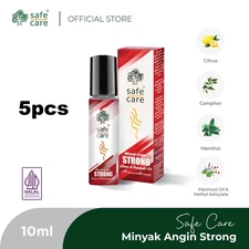 Safe Care Roll On Aromatherapy Oil 10ml x5pcs – Strong Scent