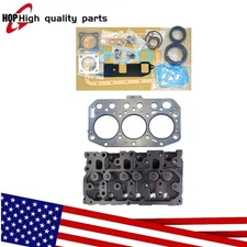 Complete Cylinder Head Assy & Full Gasket Set for Yanmar 3TNM74 3TNM74F-SAKV