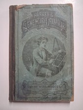 1869 Harveys Elementary Grammar ENGLISH Teach...