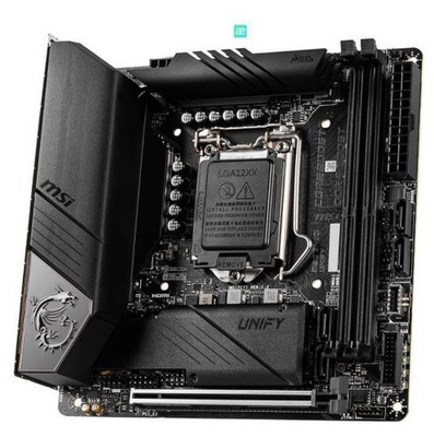 MSI MEG Z490I UNIFY LGA 1200 Intel Z490 Mini ITX Motherboard SATA 6Gb/s Mint