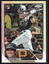 2023 Topps Chrome Update DREW MAGGI Refractor Rookie Card USC41 Pirates