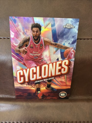 2024-25 Topps Chrome NBL Cyclones #C-24 Jonah Bolden - New Zealand Breakers - Picture 1 of 2