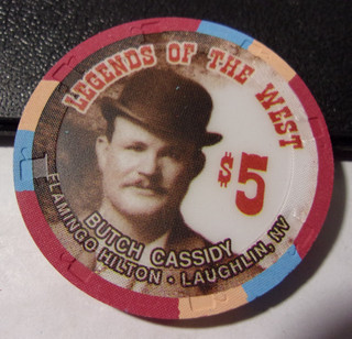 FLAMINGO HILTON HOTEL CASINO $5 (LTD 1500) gaming poker chip Laughlin NV