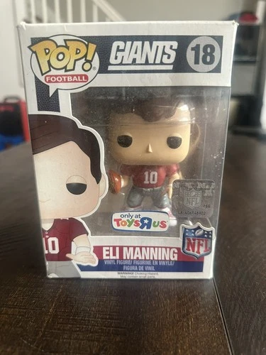 Funko Pop NFL Eli Manning Toys R Us Exclusive New York Giants #18 🔥 🔥 🔥