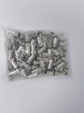 F Connector RG6/RG6Q Wire Ends for Coaxial Cable - Lot of 50