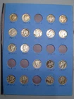 Whitman Page (18 Coins) Silver MERCURY Dimes 1926-1936. #45n