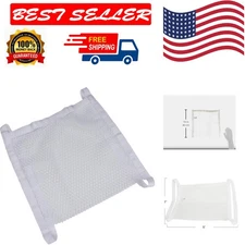 Laundry Sneaker Washer with Lightweight Mesh Bag - 15x16 inches, White One-Size