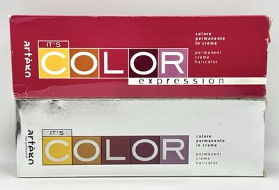 2x ARTEGO IT'S COLOR Professional Permanent Hair Color Alaska Very Lt. Cool Blon
