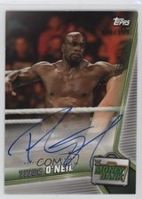 2019 Topps WWE Money in the Bank Auto 81/199 Titus O'Neil #A-TO Auto 3hd