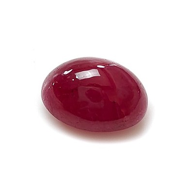 9.30cts Natural Untreated Red Ruby Gemstone Oval Shape Cabochon 13*10mm