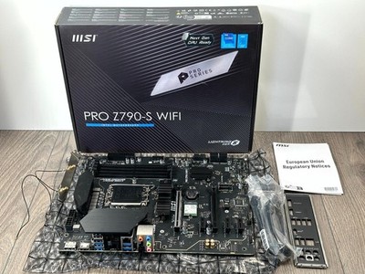 MSI PRO Z790-S WIFI Intel Mainboard LGA1700 Sockel DDR5 PCIe ATX Z790 Chipsatz