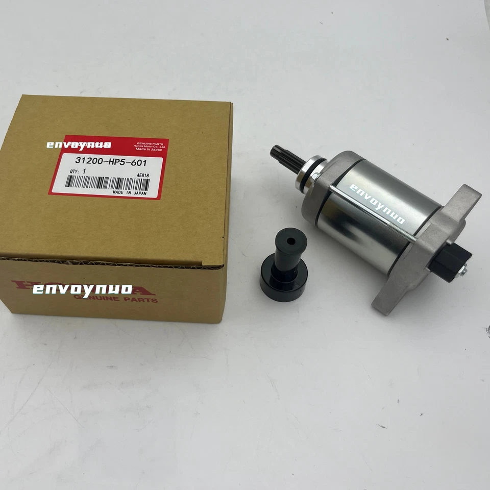 Starter Motor 31200-HP5-601 Honda Mitsuba SM18 Rancher 420 TRX420 2007-2013 Foto 3 de 4