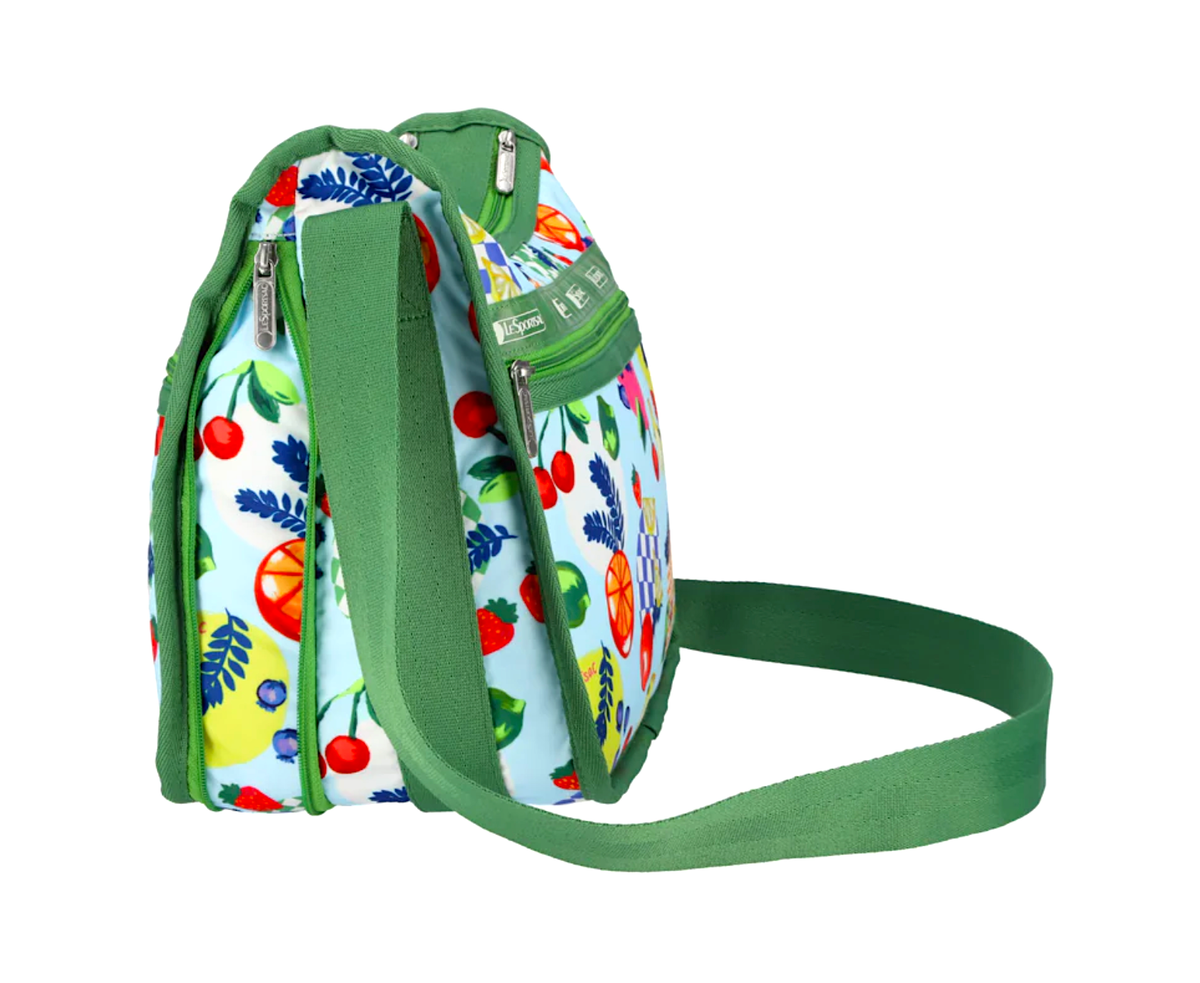 LeSportsac Fresh Fruit Deluxe Everyday Bag, Whimsical Sunkissed 