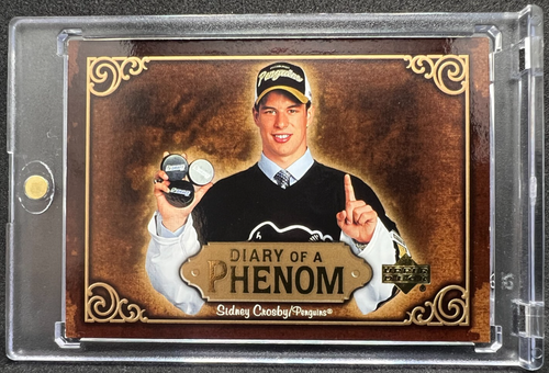 Sidney Crosby 2005-06 Upper Deck Rookie Card #1 Draft Pick Insert RC Penguins - Bild 3 von 8