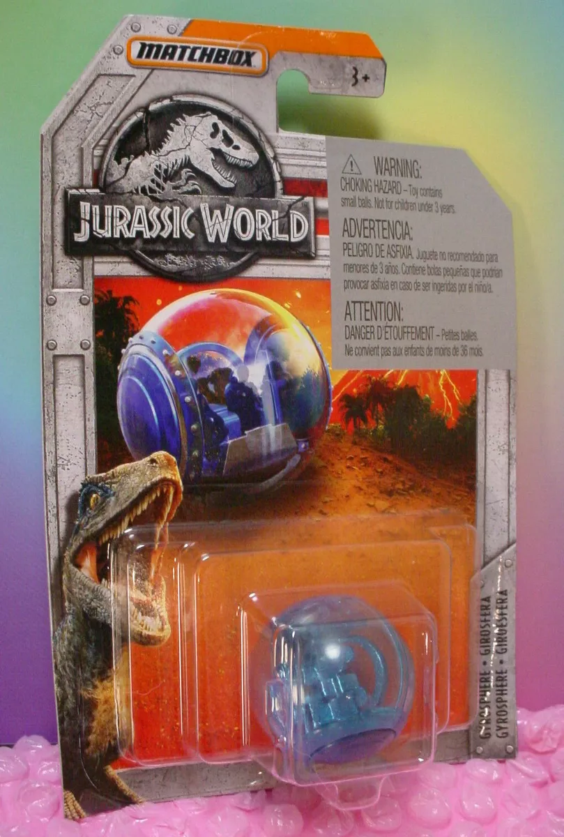 JURASSIC WORLD Park GYROSPHERE Orb Sphere 16 MBX ENTERTAINMENT